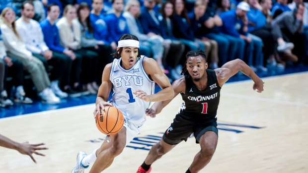 Trey Stewart Basketball vs Cincinnati